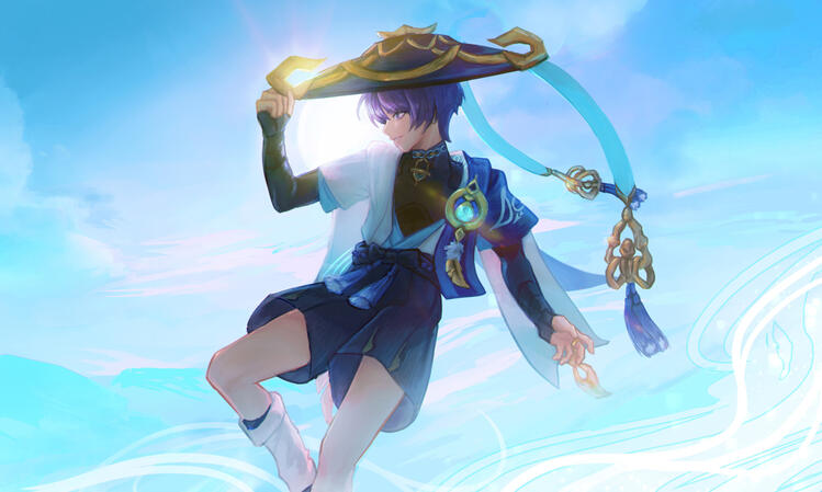 A new day, a new life Wanderer (Genshin Impact)